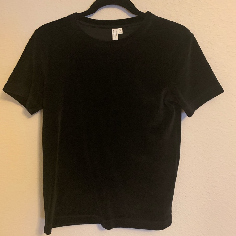 & Other Stories Velour T-shirt